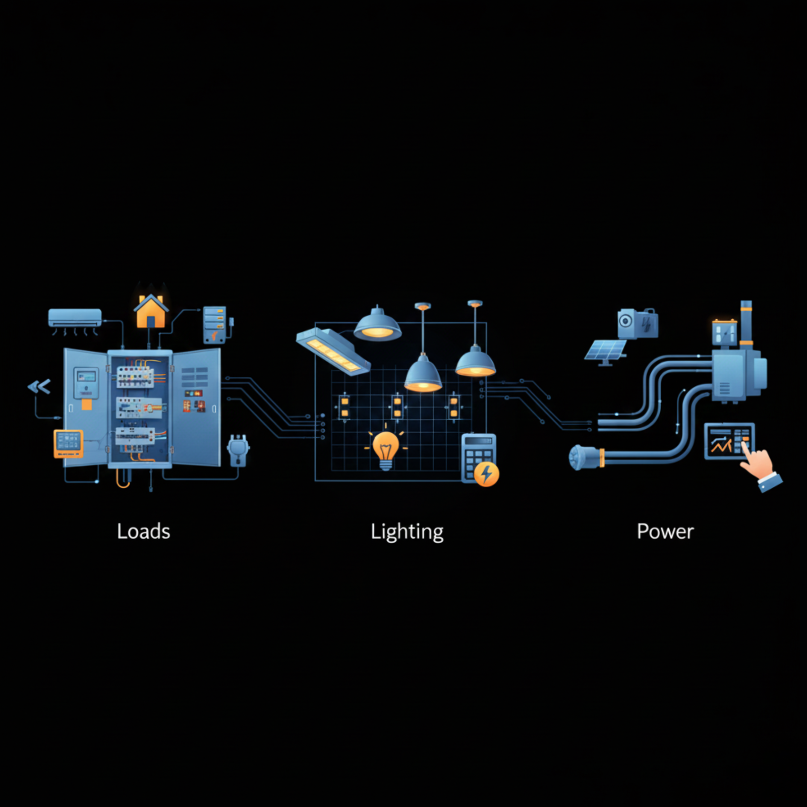 Structured Workflow Diagram for Electrical Estimating Process